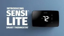 SMART THERMOSTATS HAVE NEVER BEEN SO EASY Give your family’s comfort a smart upgrade. With the Sensi Lite smart...