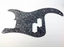 Pearl Black pickguard. 1 x Pearl Black Pickguard Plate For Guitar. 11 Holes on pickguard. Since many versions and...