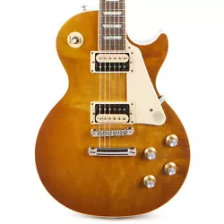 La Gibson Les Paul Classic rend hommage aux Les Paul du début des années 60, tout en conservant la jouabilité de...