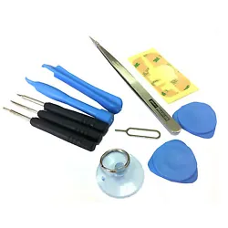 This set of tools will allow you to dissemble the iPhone 3 3G 3GS 4 4S. 11- piecetool kit specifically designedto open...