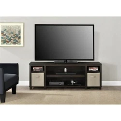 Mainstays Payton View TV Stand with 2 Bins for TVs up to 60