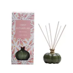 Introduce a lovely scent “Crisp Autumn Air” into your room with this seasonal Reed diffuser that contains 3 fl. of...