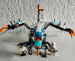 Lego 2260 Ninjago Ice Dragon Attack. Lego 2260 Lattaque du dragon de glace. The set is complete / no extra parts. No...