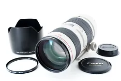 Lens Canon EF 70-200mm F/2.8 L USM. Other 〇 ( Lens Cap). Lens condition. Mark in the lens. 93-94% Near Mint Minimal...