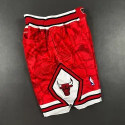 Hebru Brantley x Mitchell & Ness Chicago Bulls Authentic Shorts. 100% Authentic.