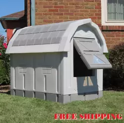 The ASL Solutions Insulated Dog Palace is designed to adapt to varying temperatures. Prioritizing hygiene, you equip...