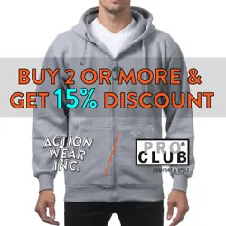 $** Seller Recommends: This Zip-Up Hoodie is by far the thickest Jacket I have ever seen. They are very Warm and...