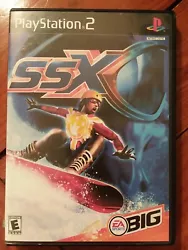SSX (Sony PlayStation 2, 2000). Condition is 
