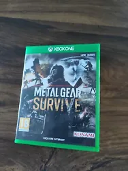 Metal Gear Survive Xbox One. Comme neuf. Version espagnole