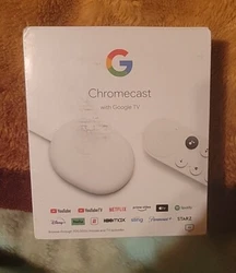 Experience the ultimate entertainment with the Google Chromecast with Google TV 4K UHD Media Streamer – Snow. This...