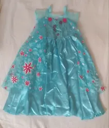 Listing is for one Elsa dress. Frozen Fever Elsa Disney Inspired Princess Costume Dress Up Halloween . Shipped with...