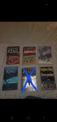 Vends livres de Stephen King  Lots 5 livres - 40€ (Possibilité de faire dautres lots)  A lunité :  - Histoire de...