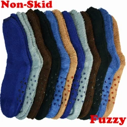 Solid Slipper Socks size 9-13. - Winter socks slipper resistance. Non-Skid Cozy Fuzzy Super Soft Winter. - Super Soft...