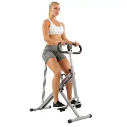 Its self-leveling pedals help you to get in and out of this rower in a breeze. Strengthen not only your lower body but...