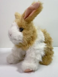 FurReal Friends Bunny Rabbit HOP ‘N CUDDLE Tan & White Hasbro 2011 Plush WORKS. This adorable bunny is in very good...