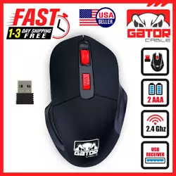 USB 2.0 Receiver Ergonomic Full Size. Comfort ergonomic grip. Wireless Optical Mouse 2.4GHz. To install the wireless...