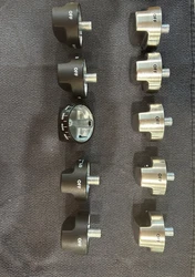 wolf cooktop knobs brand new in box . Condition is New. Shipped with USPS Ground Advantage.