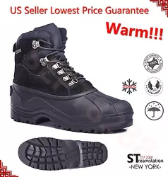 100% Waterproof. In addition, these boots have top-of-the-line Polar Tec insole technology to ensure a comfortable,...