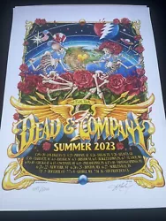 Dead And Company 2023 Final Tour Official Poster Signed Xxx/5000 AJ Masthay. 100% positive feedback trusted sellerFree...