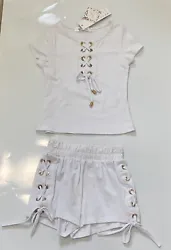 New Baby Girls kids 2 piece toddler party outfit Clothes 4years.