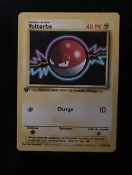 Carte Pokémon Voltorbe 67/102 Edition 1.