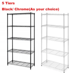 ✍EASY TO ASSEMBLE: The storage shelves is easy to assemble, This wire shelf structure is very simple ,No tools...