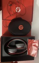 Beats Solo HD Red Special Edition On-Earphones Headphones Headband First Edition. Condition is Used. Shipped with USPS...
