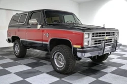 1986 Chevrolet Blazer 7103 Miles Red / Black SUV 5.3L LT V8 8L90E 8 Speed Autom. EPA mileage estimates for comparison...