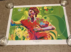 Up for grabs is a Martin Sati Print. It is a Soccer print. See pictures for condition.
