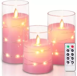 These decorative moving wick candles are perfect for wedding centerpieces, mantle decor, living room decor, and safe...