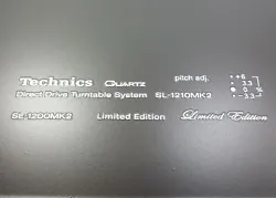 Transferts à sec, décalcomanie à sec, Kit complet x Technics SL-1210MK2, SL-1200MK2, couleur BLANCHE. Edition...