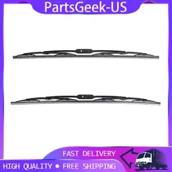 Part Type: Windshield Wiper Blade. Winter Blade: No. Blade Type: Conventional. Blade Material: Natural Rubber....