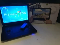 17.9 Multiplayer portable DVD player.