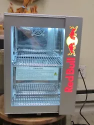 Up For Sale: Red Bull Mini Fridge Baby Cooler 2020 RB-BC-2020 Eco LED. Tested and working.