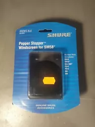 A58WS - GRA Gray SHURE Microphone Windscreen for SM58 Popper Stopper NEW.