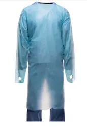 Unisize Personal Protection PPE Gowns. One Size Fits Most Unisize Size. HT20 Unisize Soft Blue 10 gown/bag, 20...