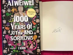 “1000 YEARS OF JOYS AND SORROWS. AI WEI WEI. CANADIAN VERSION. PUBLISHER’S EDITION.