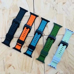 Bracelet UAG bra celet en silicone pour Apple Watch Series 4 5 6 se 7 8 ultra.