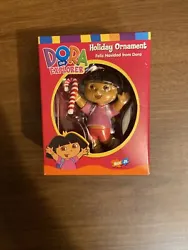 Add a touch of nostalgia to your Christmas tree with this American Greetings Nick Jr. 2004 Dora The Explorer ornament....