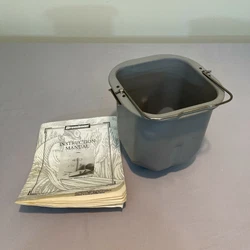 Pan has wear from use.