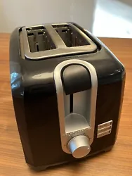 This BLACK+DECKER toaster has special functions that allows you to press the frozen or bagel buttons and the toaster...