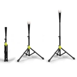 Practice like a pro with the Athletic Works Adjustable Travel Batting Tee! These batting tees for softball, baseball...