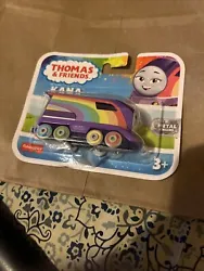Thomas & Friends Rainbow KANA All Engines Go Metal Push Along Train Engine. Condition is New. Shipped with USPS Ground...