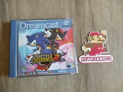 Sonic Adventure 2 pal fr Sega Dreamcast complet. Envoyer rapidement et soigné également pour la France et létranger...