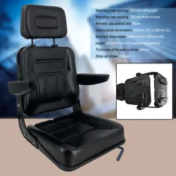 1x backrest. height: 690mm/730mm(Headrest adjustable). Armrest: adjustable. Features: Angle adjuster: The armrest angle...