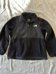 THE NORTH FACE Womens/Femmes Black Polartec Jacket Size L/G.