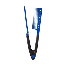 Hair Straightening Comb for Flat Iron Hair Styling Straightener Comb .