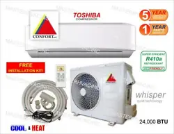 24,000 btu ductless mini split air conditioner and heat pump 2 Ton and can cool or heat up to 1200 square feet. 24,000...