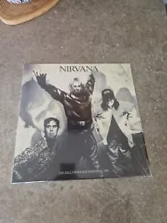 Nirvana -the Hollywood Rock Festival 1993 Vinyle Bleu.  Comme neuf  Blister encore présent!!  1000 exemplaires