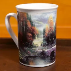 This Thomas Kinkade Collectible mug is in good condition, with no cracks, stains or wear to the artwork. Health &...